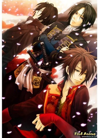 аниме Синсэнгуми: Демоны сакуры [ТВ-2] (Hakuouki: Record of the Jade Blood: Hakuouki Hekketsuroku) 24.02.12