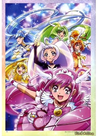 аниме Улыбка Хорошенького Лекарства фильм (Smile Precure Movie: Eiga Smile Precure: Ehon no Naka wa Minna Chiguhagu!) 30.03.13