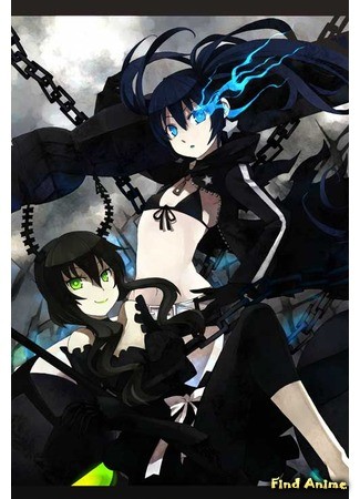 аниме Стрелок с Чёрной Скалы OVA (Black Rock Shooter OVA: Black Rock Shooter) 05.04.14