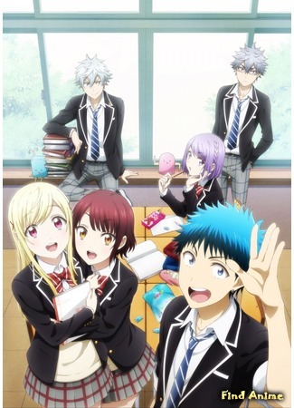 аниме Ямада и семь ведьм (Yamada-kun and the Seven Witches: Yamada-kun to 7-nin no Majo (TV)) 13.04.15