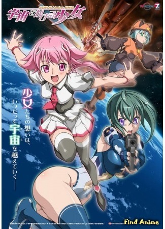 аниме Девочка, покорившая космос (The Girl Who Leapt Through Space: Sora wo Kakeru Shoujo) 18.05.15