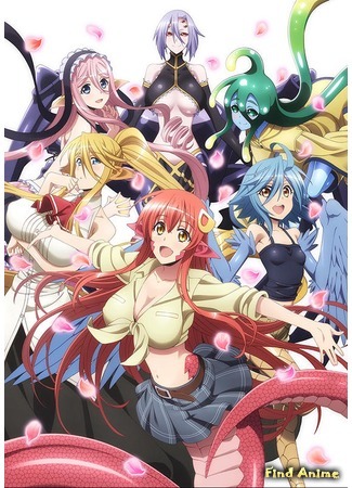 аниме Повседневная жизнь с девушкой-монстром (Everyday Life with Monster Girls: Monster Musume no Iru Nichijou) 06.07.15