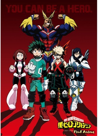 аниме Моя геройская академия (My Hero Academia: Boku no Hero Academia) 20.12.15