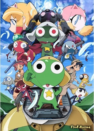 аниме Сержант Кэроро (фильм третий) (Keroro Gunsou Movie 3: Tenkuu Daikessen de Arimasu!: Chou Gekijouban Keroro Gunsou 3: Keroro Tai Keroro - Tenkuu Daikessen de Arimasu!) 09.01.16