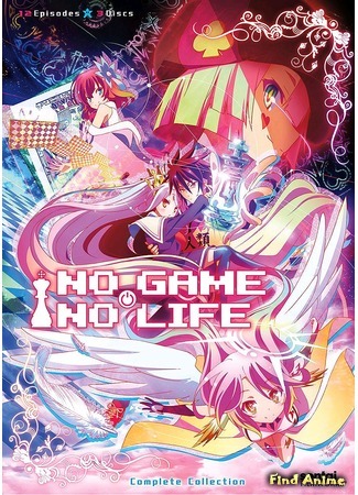 аниме Нет игры - нет жизни (No Game No Life) 20.07.16