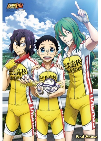 аниме Трусливый велосипедист [ТВ-3] (Yowamushi Pedal: New Generation) 16.01.17