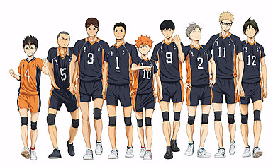 В августе выйдет OVA Haikyu!!