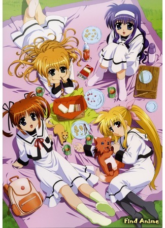 аниме Лиричная волшебница Наноха (Magical Girl Lyrical Nanoha: Mahou Shoujo Lyrical Nanoha) 15.07.17