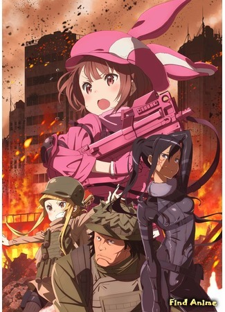 аниме Мастера Меча Онлайн: Альтернативная «Призрачная пуля» (Sword Art Online Alternative: Gun Gale Online) 31.01.18