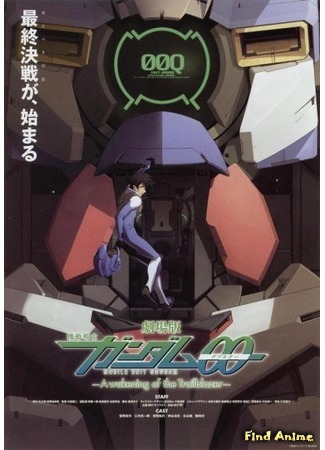 аниме Мобильный воин ГАНДАМ 00: Пробуждение Инноватора - Фильм (Mobile Suit Gundam 00: A Wakening of the Trailblazer: Gekijouban Kidou Senshi Gundam 00: A Wakening of the Trailblazer) 15.01.19