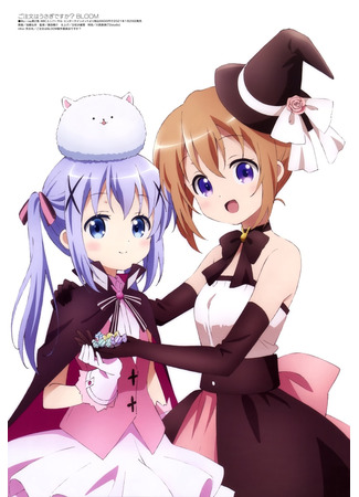 аниме Кролика заказывали? 3 (Is the order a rabbit? Bloom: Gochuumon wa Usagi Desuka? Bloom) 29.12.20