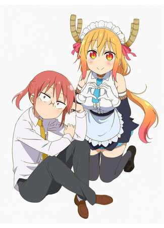 аниме Дракон-горничная Кобаяси-сан 2 (Miss Kobayashi&#39;s Dragon Maid S: Kobayashi-san Chi no Maid Dragon S) 30.04.21