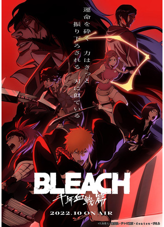 аниме Блич: Тысячелетняя кровавая война (Bleach: Thousand-Year Blood War Arc: Bleach: Sennen Kessen-hen) 08.08.22