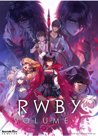 аниме Красный, Белый, Черный, Желтый: Том 5 (RWBY 5 season: RWBY: Volume 5) 06.11.24